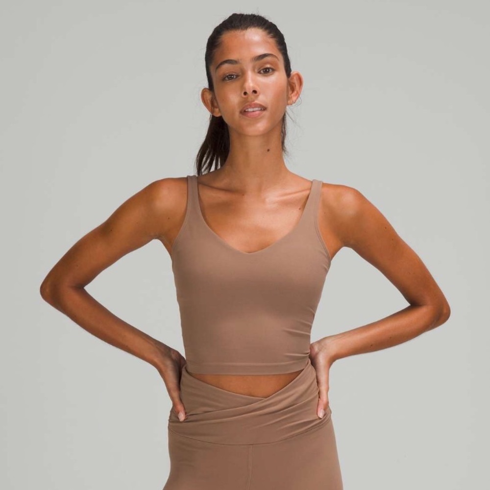 EUC Lululemon Cacao Align Tank Size 4